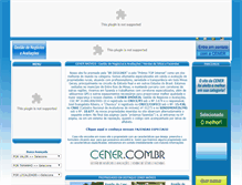 Tablet Screenshot of cener.com.br